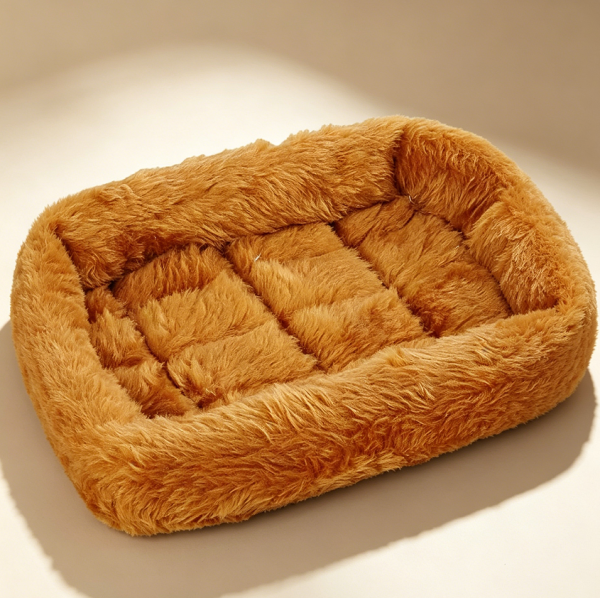 Extra-Small Cinnamon Bolster Dog Bed
